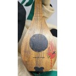 LENCI - Bambola Pierrot con chitarra