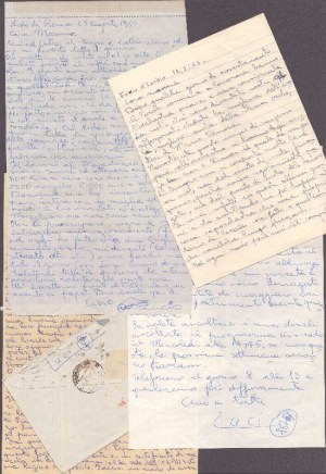 Battisti, Lucio - Lotto di circa 20 lettere private
