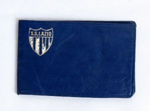 Football, Italy, SS LAZIO membership card from 1937