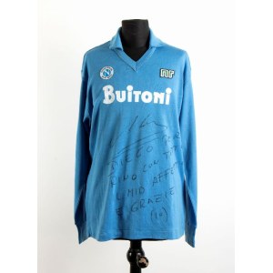 Football, MARADONA, Diego Armando - Napoli shirt