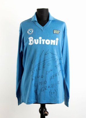 Football, MARADONA, Diego Armando - Napoli shirt