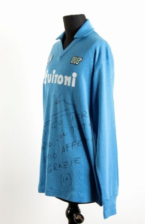 Football, MARADONA, Diego Armando - Napoli shirt