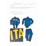Football, Italy, 60s blue tracksuit, Rino Marchesi
