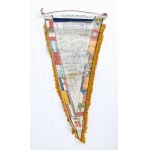 Football, Italy, World Cup CHILE 1962 signed pennant