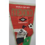 CALCIO, Italia, mondiali Mexico 70 gagliardetto autografato