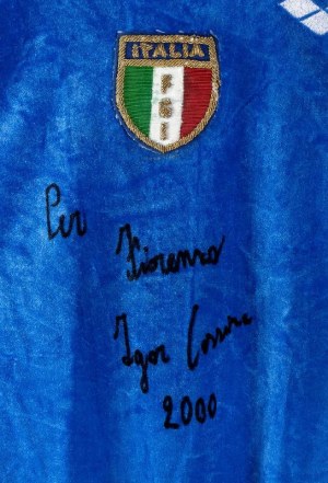 Athletics, Italy, IGOR CASSINA autographed complete kit