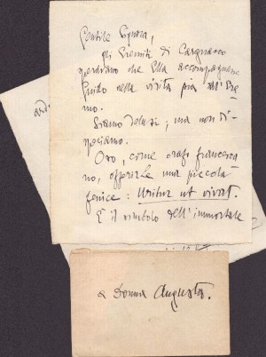 d'Annunzio Gabriele (Pescara, 12 marzo 1863 - Gardone Riviera, 1º marzo 1938)