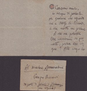 d'Annunzio, Gabriele (Pescara, 12 Marzo 1863 - Gardone Riviera, 1 Marzo 1938)