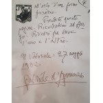 D'Annunzio, Gabriele - Lettera a Pasquinelli - 1932