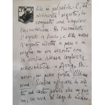 D'Annunzio, Gabriele - Lettera a Pasquinelli - 1932