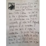D'Annunzio, Gabriele - Lettera a Pasquinelli - 1932