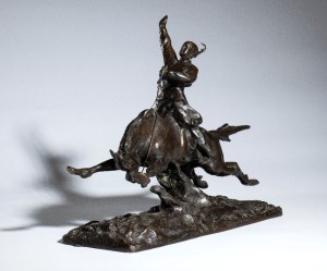 Troubetskoy, Paolo - Mussolini a cavallo