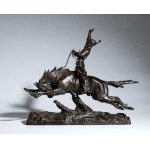 Troubetskoy, Paolo - Mussolini a cavallo