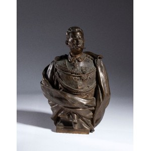 UMBERTO I , Re d'Italia - busto in bronzo