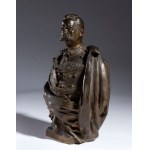 UMBERTO I , Re d'Italia - busto in bronzo
