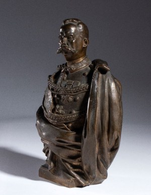 UMBERTO I , Re d'Italia - busto in bronzo