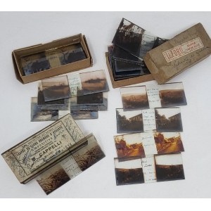 Militari, Coloniali - Lastre fotografiche stereoscopiche