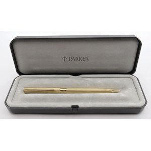 Jewellery - Penna a sfera su base Parker in oro giallo 750 °°°...