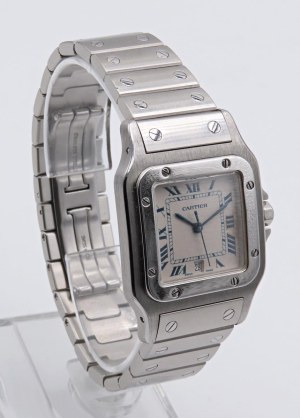 Watches - CARTIER. SANTOS GALBÈE . Reference 1564. Serial B...