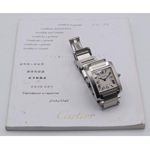 Watches - CARTIER. TANK FRANCAISE. Referenza 2465. Seriale 4...