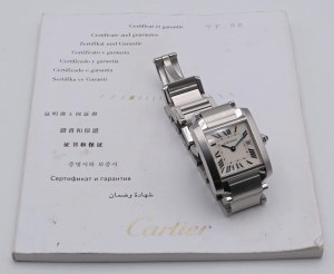 Watches - CARTIER. TANK FRANCAISE. Reference 2465. Serial 4...