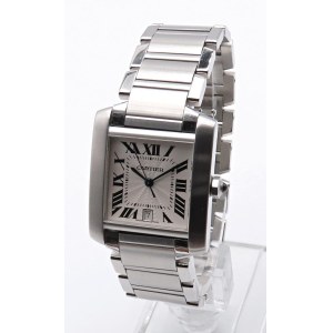 Watches - CARTIER. TANK FRANCAISE. Referenza 2302. Seriale 1...
