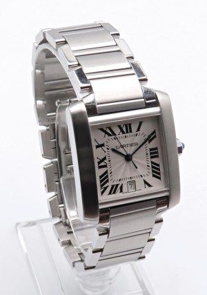 Watches - CARTIER. TANK FRANCAISE. Reference 2302. Serial 1...
