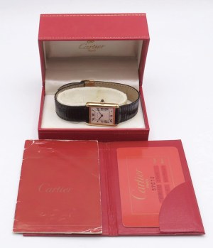 Watches - CARTIER. TANK LOUIS. Reference 78086. Serial 15XX...