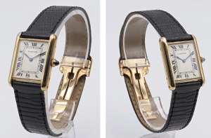 Watches - CARTIER. TANK LOUIS. Reference 78086. Serial 15XX...