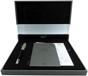 Pens - MONTBLANC. MONKEY. Fountain pen. Body made of re...