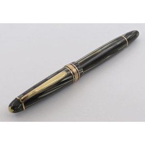 Pens - MONTBLANC. 142 Green striated. Penna stilografic...