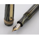 Pens - MONTBLANC. 142 "Green striated". Fountain pen...