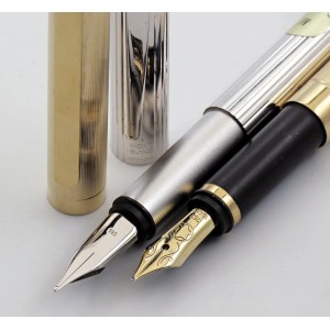 Pens - MONTBLANC. NOBLESSE. Lotto di 2 penne stilografich...