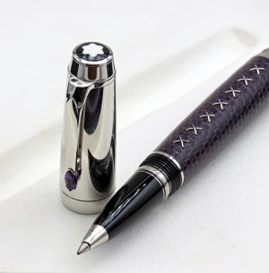 Pens - MONTBLANC. BOHÈME. Ballpoint pen. Body lined ...