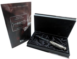 Pens - MONTBLANC. CHARLES DICKENS. Fountain pen. Ed.