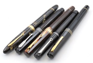 Pens - OMAS. Lot of 5 fountain pens. Various models...
