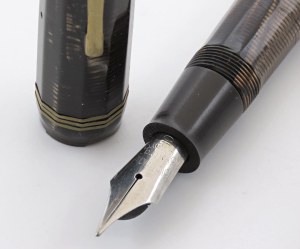 Pens - AURORA Optima -Gift to the Duce- Fountain pen. C...