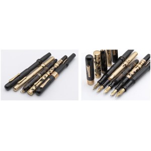 Pens - CONKLIN. Lotto di 11 penne stilografiche. Vari mod...