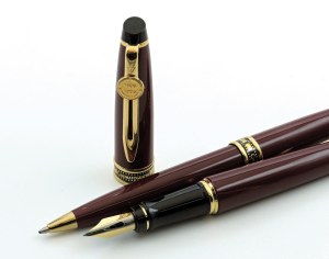 Pens - WATERMAN. Cinematographe. Lot of 2 pens. Stilog...