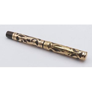 Pens - WATERMAN. GOLD OVERLAY- Penna stilografica. Corpo ...