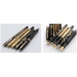 Pens - WATERMAN. Lot of 7 fountain pens plus 2 She...