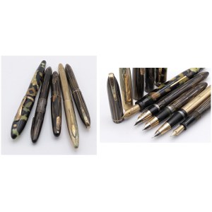 Pens - SHEAFFER'S. Lotto di 10 penne stilografiche. Vari ...