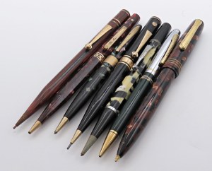 Pens - MULTIPLE LOT - No.13 pencil holders - Various eras, but...