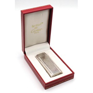 Lighters and Objects - CARTIER - Accendino - Corpo placcato in argento co...