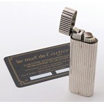 Lighters and Objects - CARTIER - Lighter - Silver plated body co...