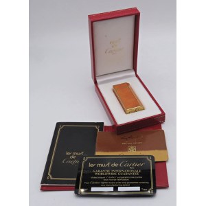 Lighters and Objects - CARTIER - Accendino - Referenza CA040457. Corpo in...