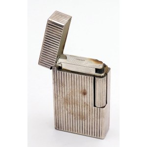 Lighters and Objects - S.T. DUPONT - Accendino - Corpo in metallo argenta...