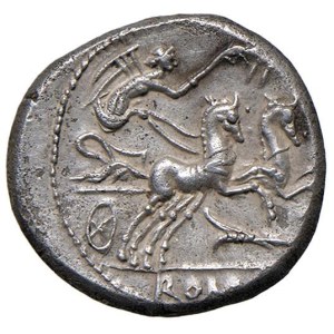 Roman coins Republic - Cipia - M. Cipius M. f. - Denario (115-114 a.C.) T...