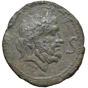 Roman coins Republic - Pomponia - L. Pomponius Molo - Semisse (97 a.C.?) ...
