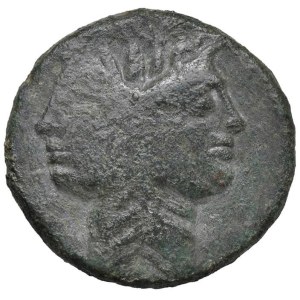 Roman coins Republic - Sextus Pompeius Magnus Pius (42-38 a. C.) Asse (ze...